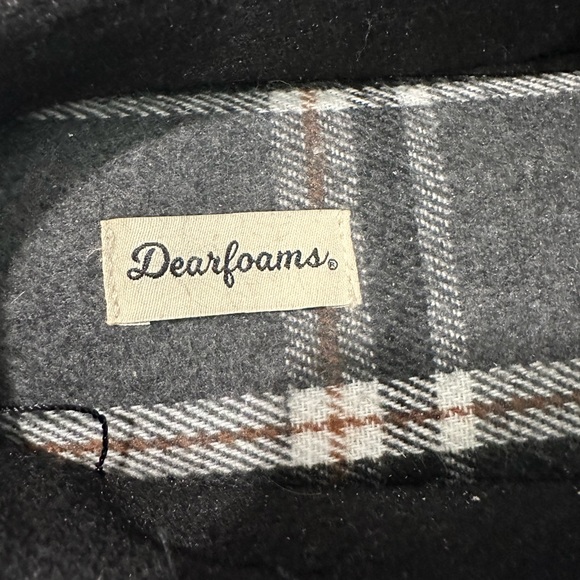 Men’s dearfoam moccasin slippers. Size 13-14 - Picture 6 of 7